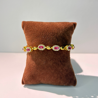 Rosa Schmuck-Armband