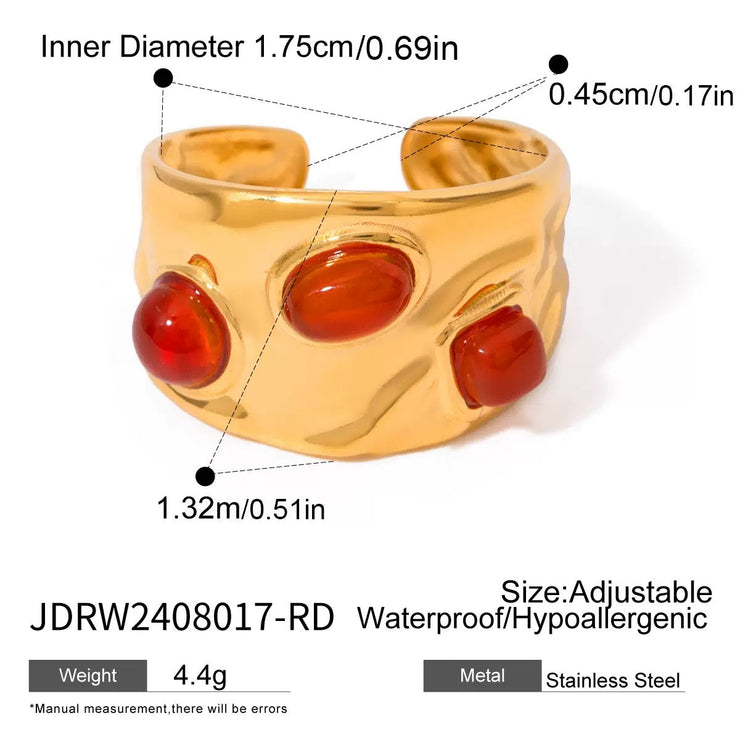 Crimson Essence Collection-Rings