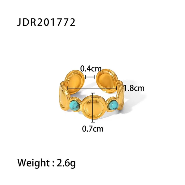 Smaragd-Orbit-Ring